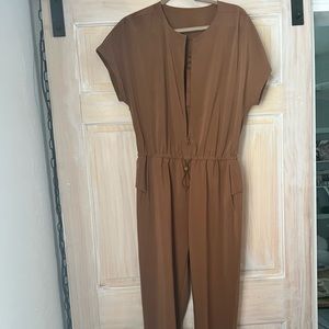 Orangey brown Lululemon romper